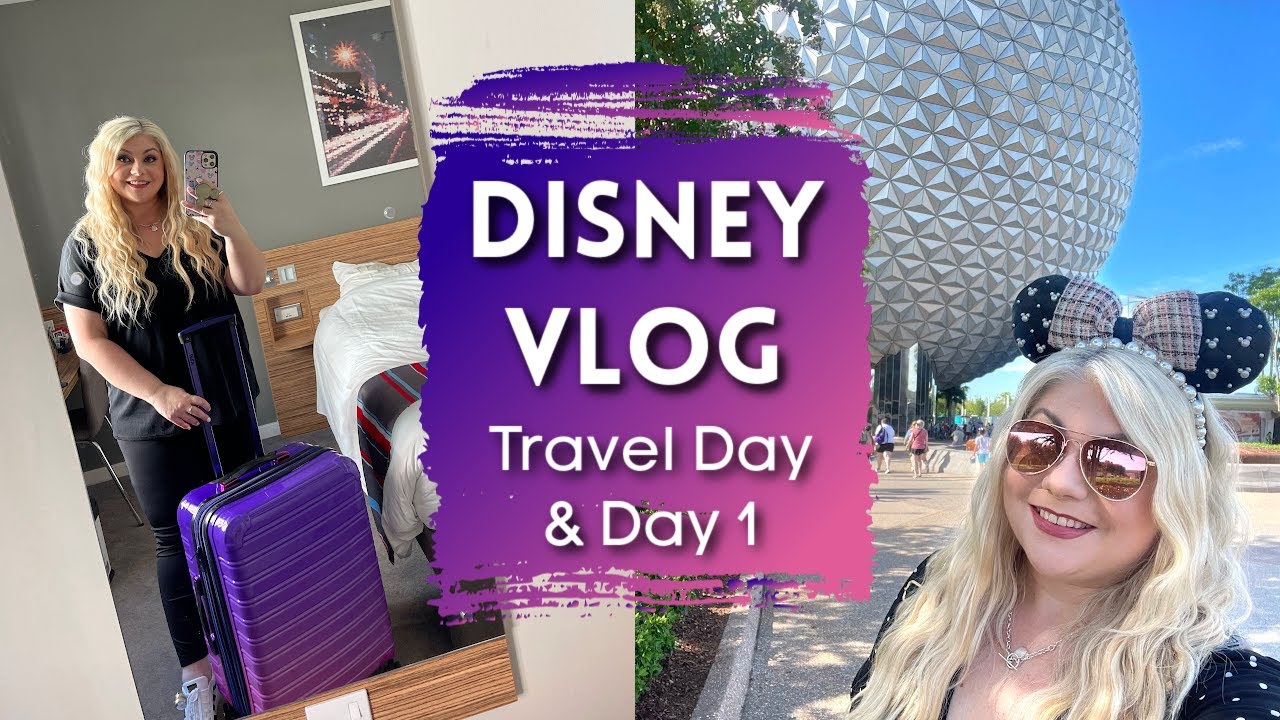 Видеоблог Walt Disney World ✈️ День путешествия в Орландо и первый день в Epcot | Сентябрь 2023