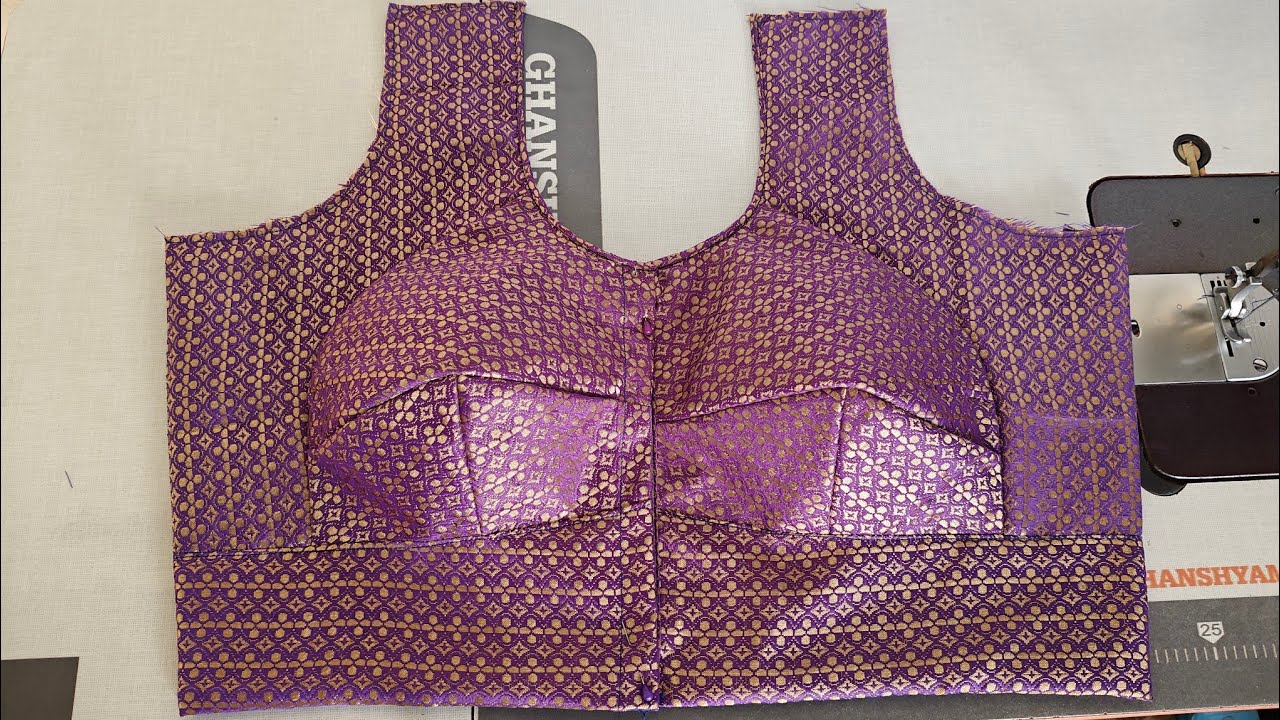 40 Size Double Katori Blouse Design/ Latest Double Katori Blouse Design 🎊