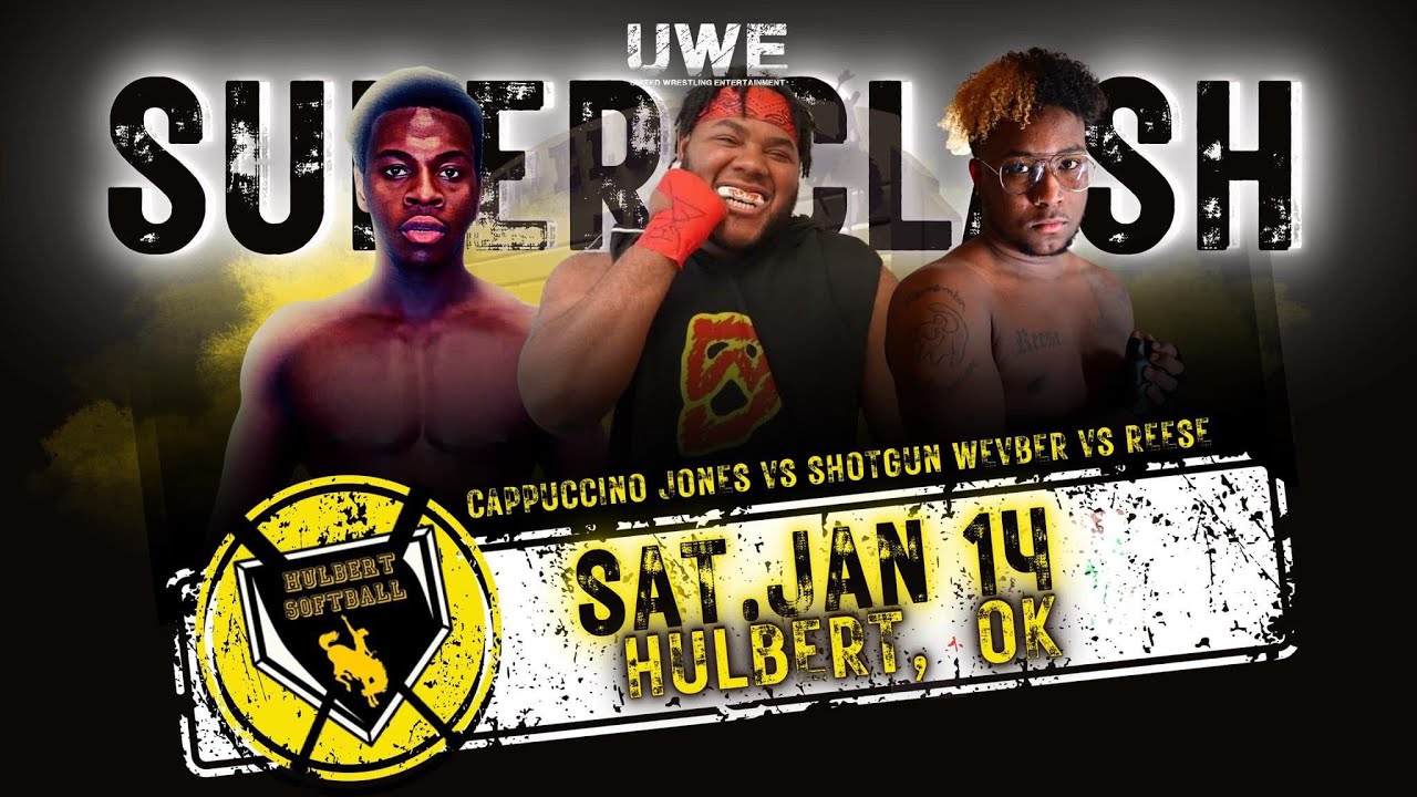 UNITED WRESTLING ENTERTAINMENT 1/14/2023 CAPPUCCINO JONES VS DAN WEBBER VS ROMEO REESE