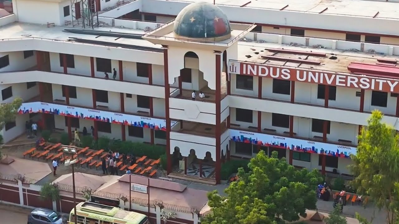 Indus University  All Departmental Tour