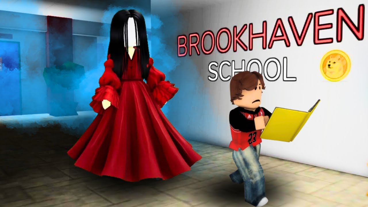Bloody Mary Followed Students At School And... - Ghost Story 4 (Brookhaven🏡 RP)