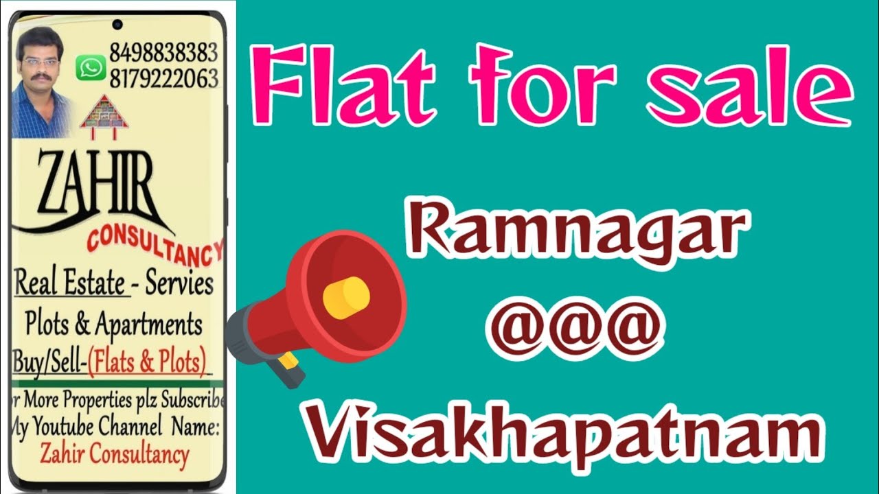 id-290 || Flat for sale RamNagar || flat for sale Visakhapatnam || Zahir Consultancy