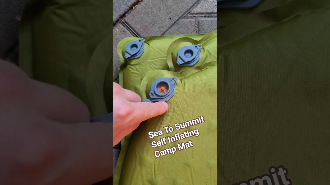 Килимки самонадувні Sea To Summit Self Inflating Camp Mat S.I. #seatosummit #mycamping #sleepmat