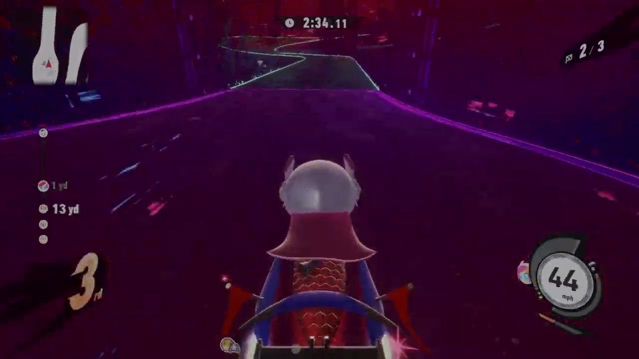 Kirby Air Riders- Digital Circuit on Cyberion Highway