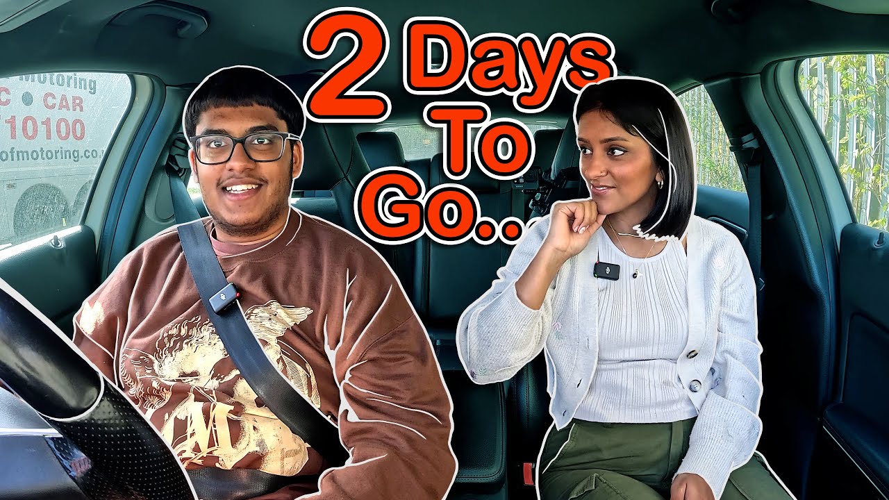 2 Days Before Juvenal's Driving Test!