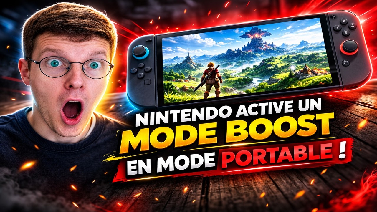 SWITCHT 2 : Nintendo ACTIVE un MODE BOOST sur Switch 2… ça change tout !🔥