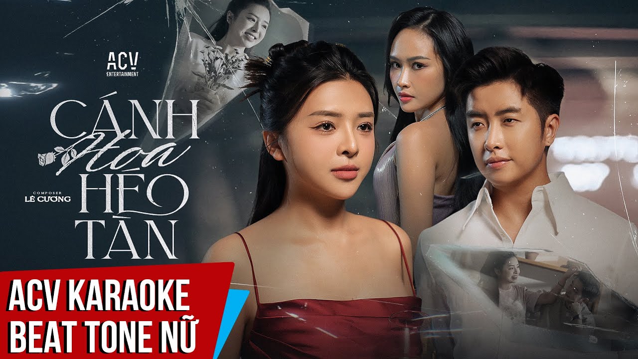 KARAOKE | C&aacute;nh Hoa H&eacute;o T&agrave;n - Mochiii | Beat Chuẩn