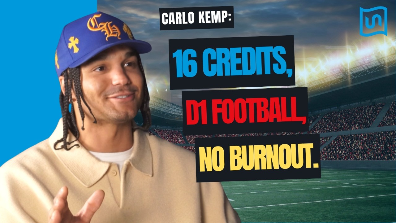 How I Managed 16 Credits + D1 Football