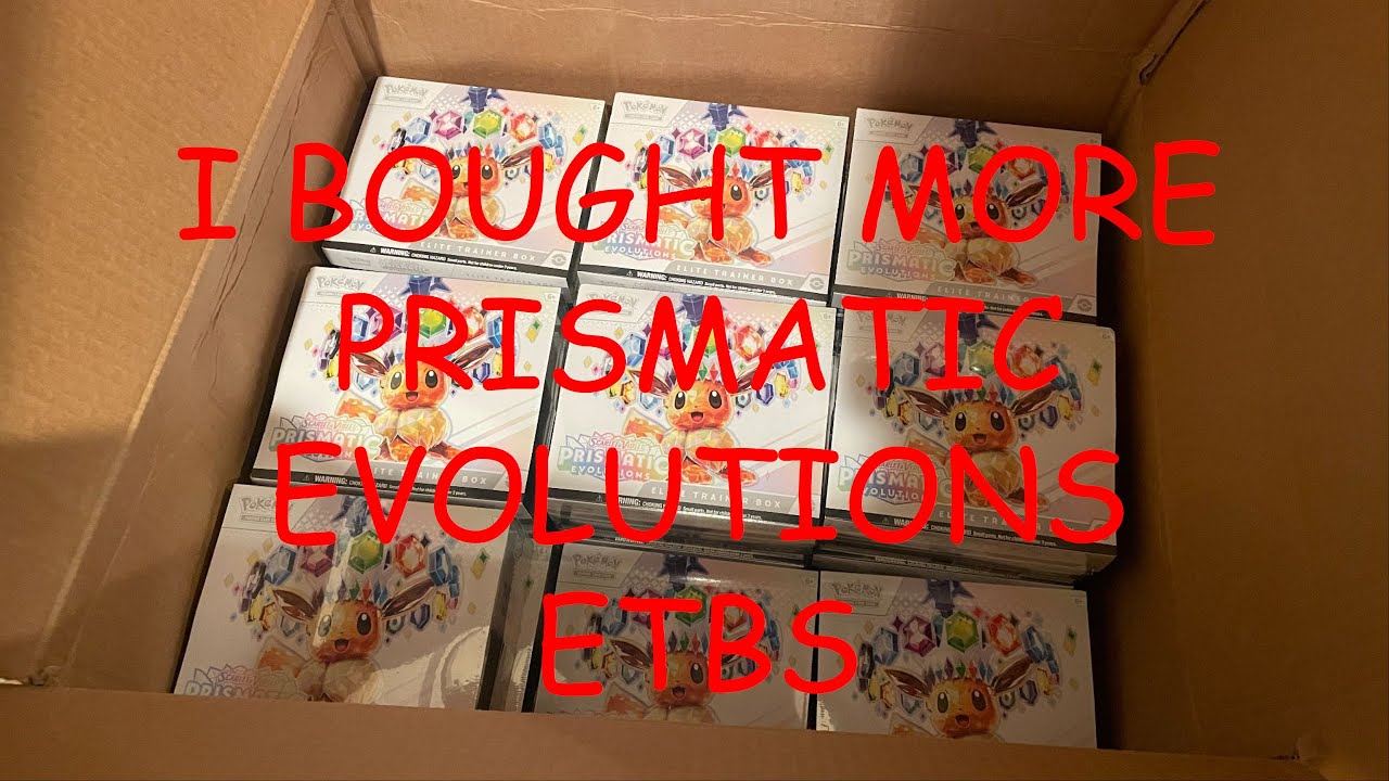 I'm Investing Heavily Into Prismatic Evolutions ETBs, Here's Why