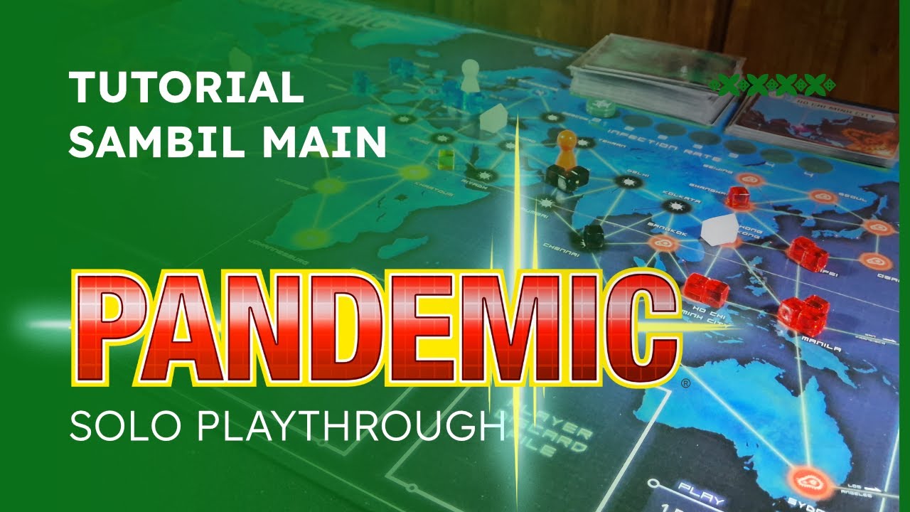 Misi Menyelamatkan Dunia! | PANDEMIC | Board Game Tutorial & Solo Playthrough (Bahasa Indonesia)