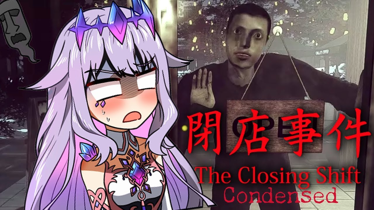 Bijou got a heart attack and explosive diarrhea while playing The Closing Shift【Condensed | HoloEN】
