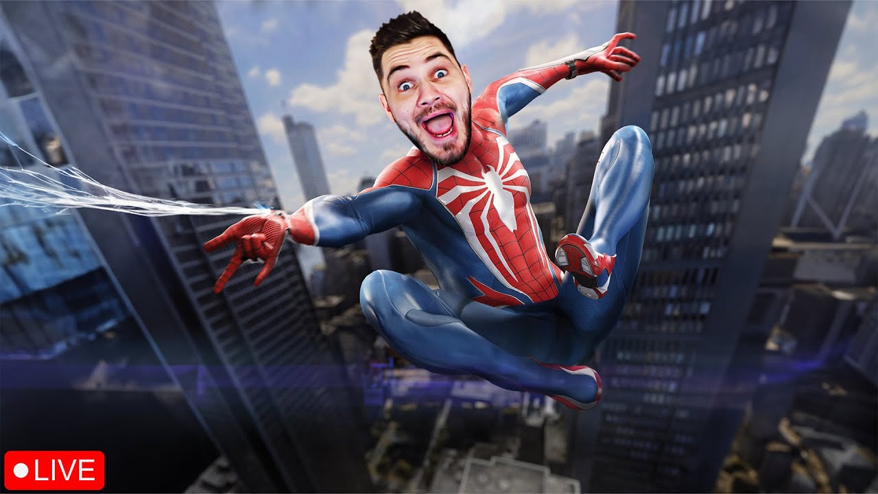 🔴LIVE - SPIDER-MAN 2 [PC] FABUŁA, POBOCZNIAKI, EKSPLOR!