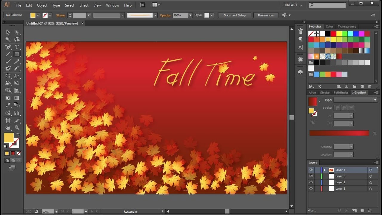 Как использовать инструмент «Распылитель символов» в Adobe Illustrator