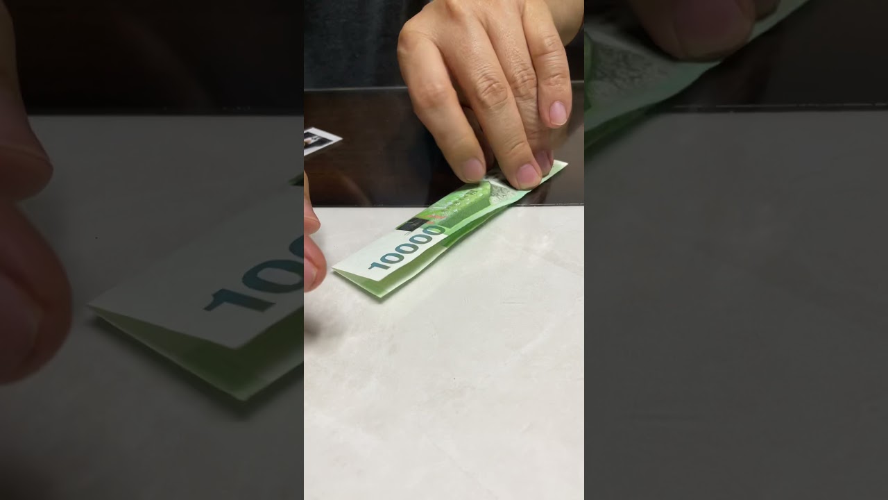 돈반지 만들기