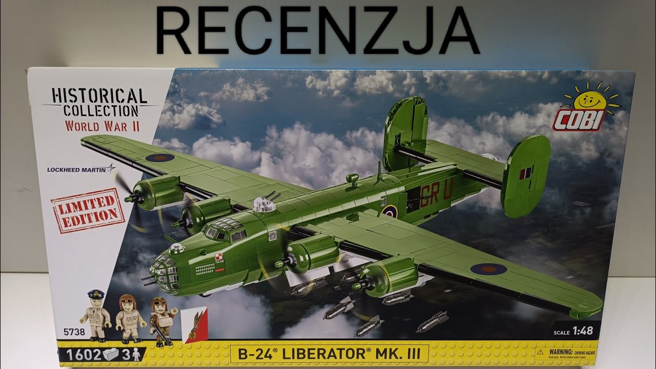 recenzja samolotu COBI b-24 liberator Mk III (edycja limitowana)