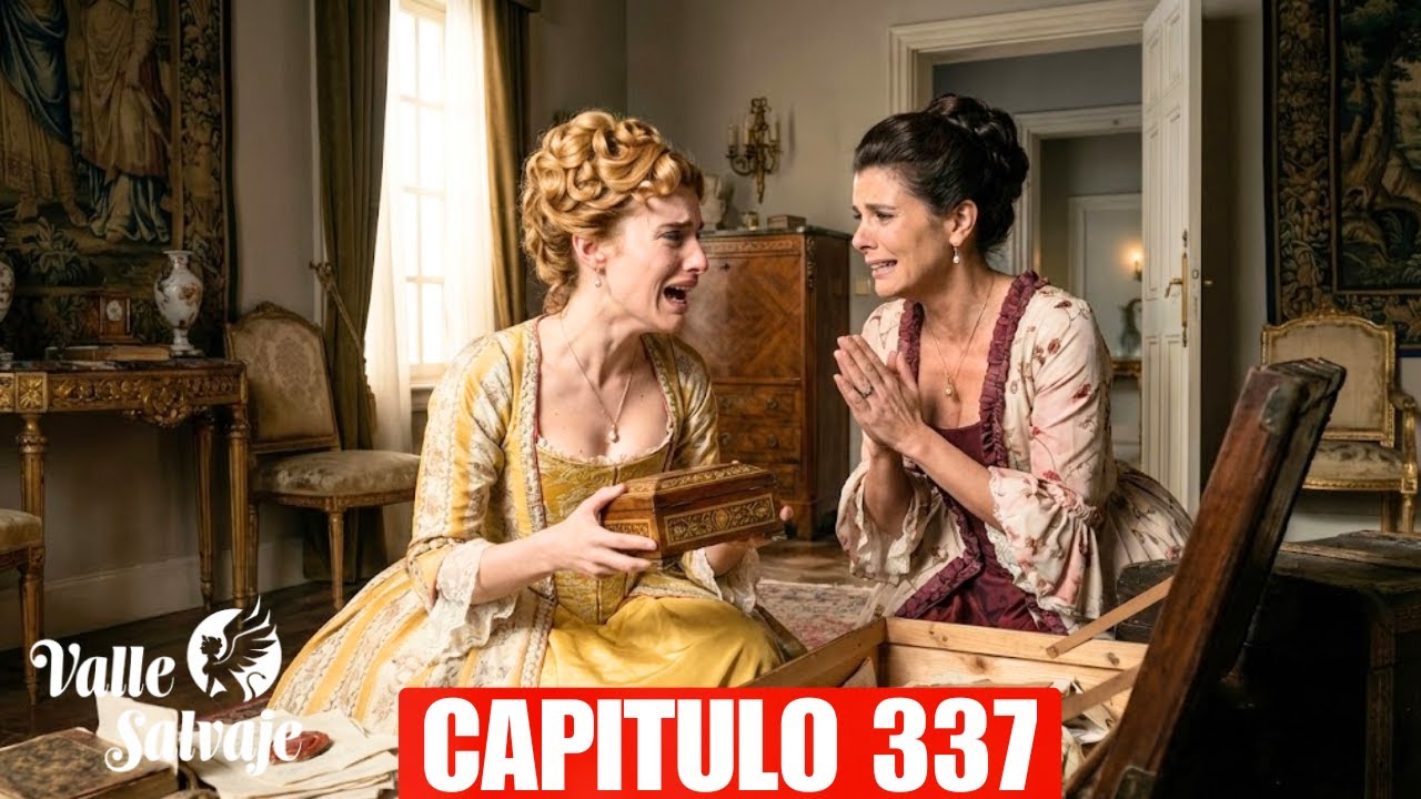 Valle Salvaje Capítulo 337 || Victoria sorprende a Adriana hurgando en sus secretos [AVANCE]