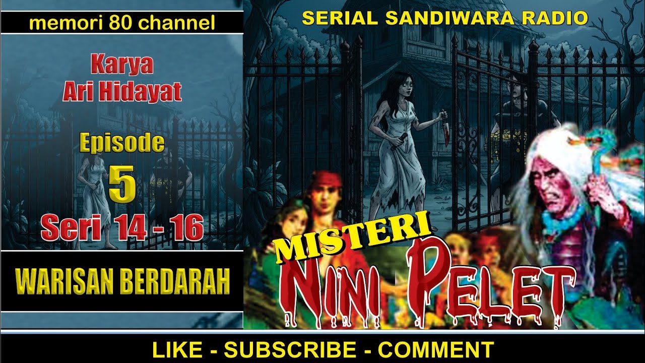Misteri Nini Pelet - Warisan Berdarah - Eps 5 Seri 14-16 Bungkusan Aneh Dalam Kamar