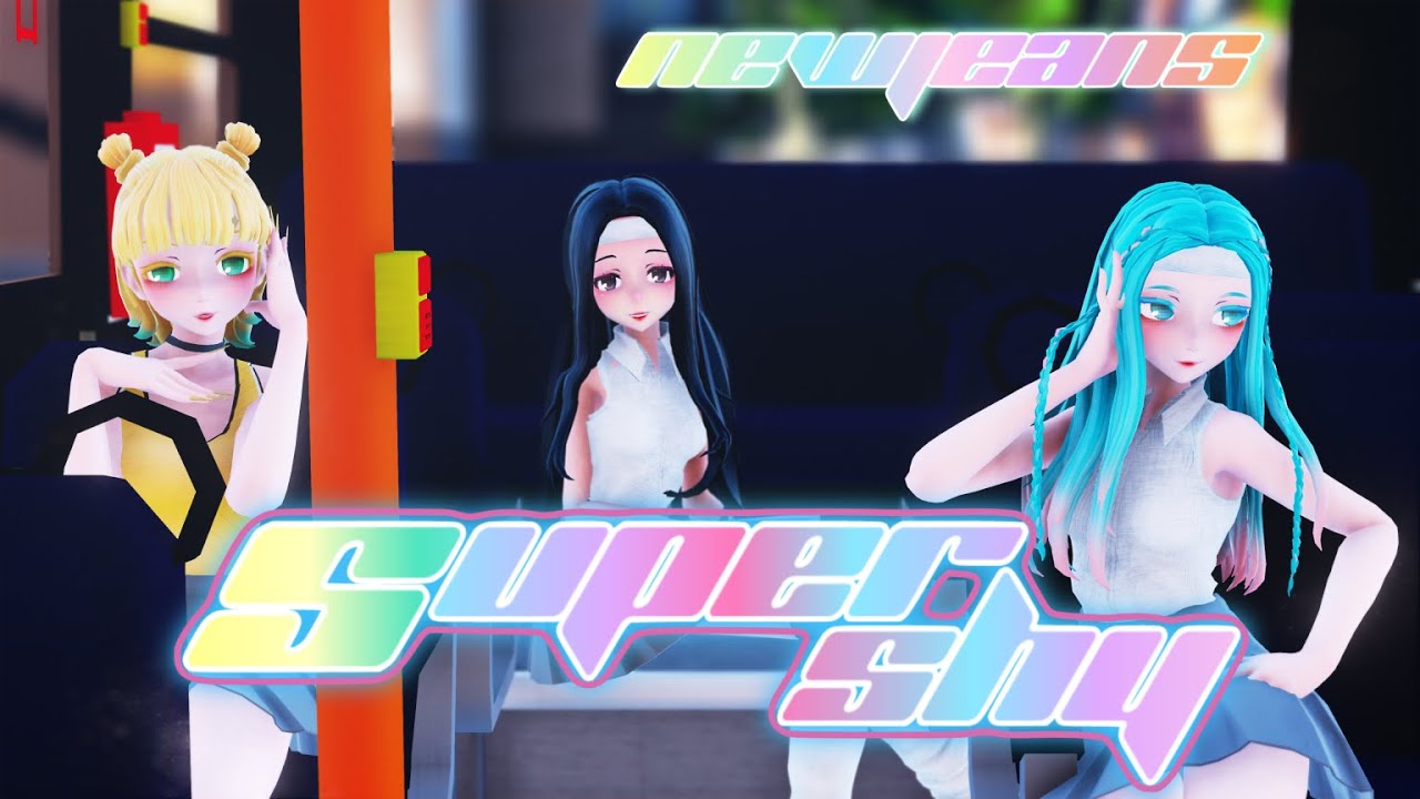 [MMD] NewJeans (뉴진스) 'Super Shy' [Motion DL]