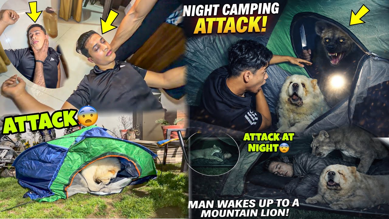 Attack😨 My First Night Camping with my Dog | First Roza me chakkar aagya😱 | RAMADAN2026 