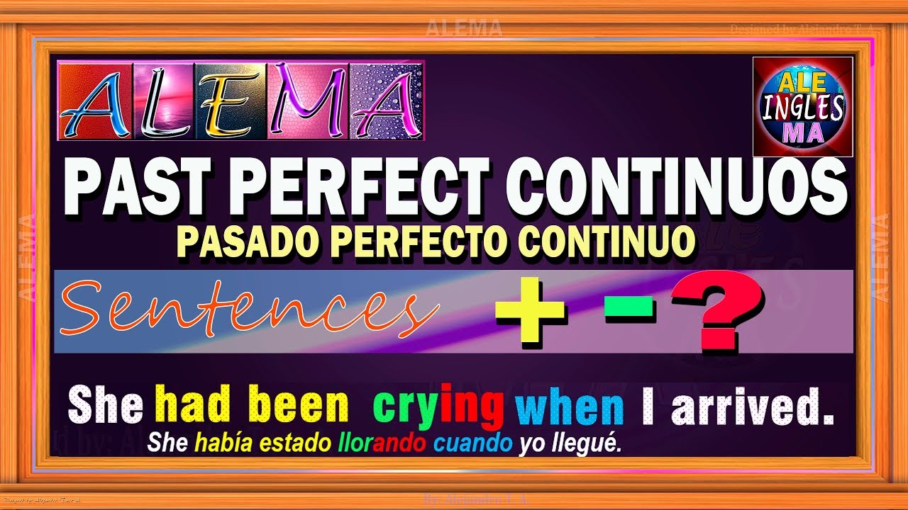 Pasado Perfecto Continuo En Inglés -  Oraciones Con Past Perfect Continuous | Lección # 37