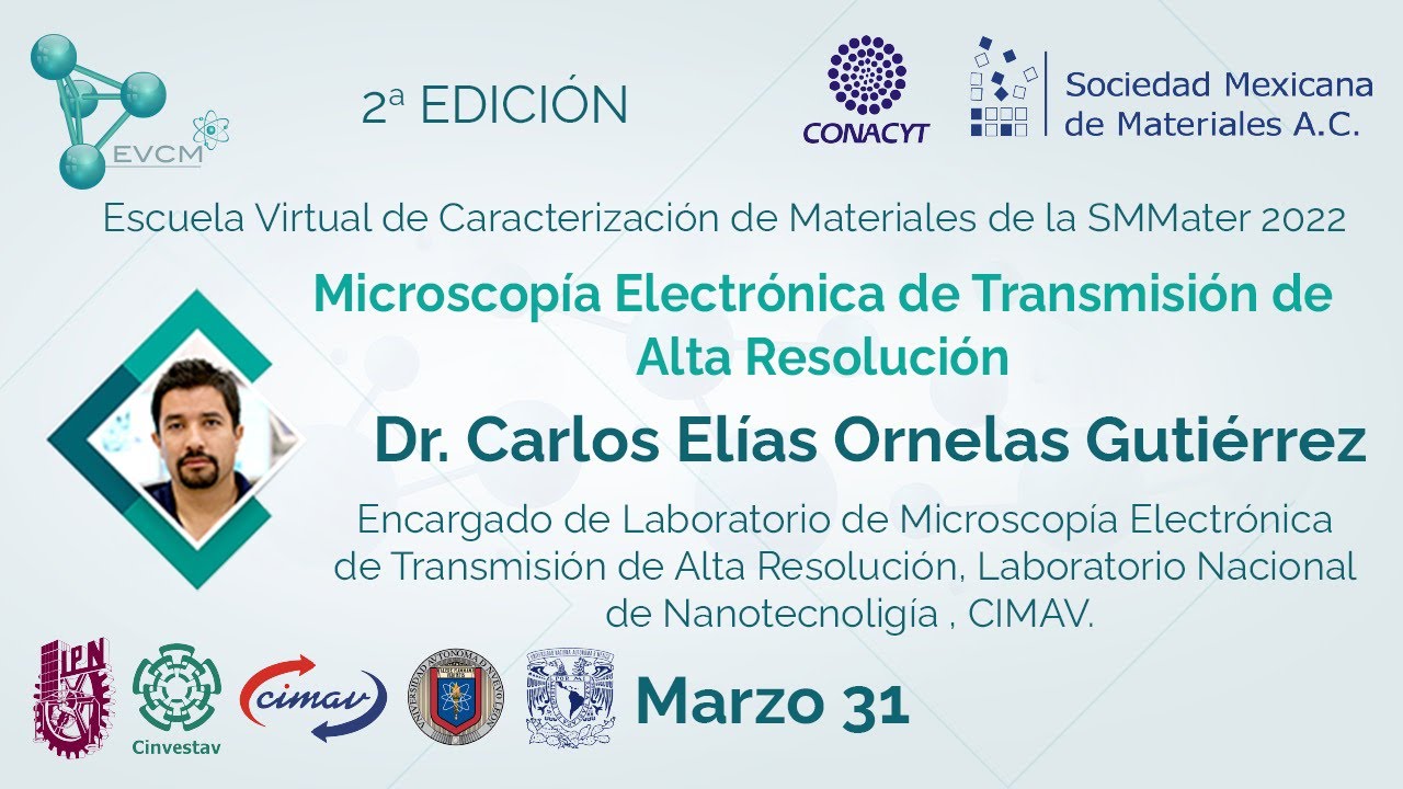 Microscopía Electrónica de Transmisión de Alta Resolución - 31 de marzo 2022