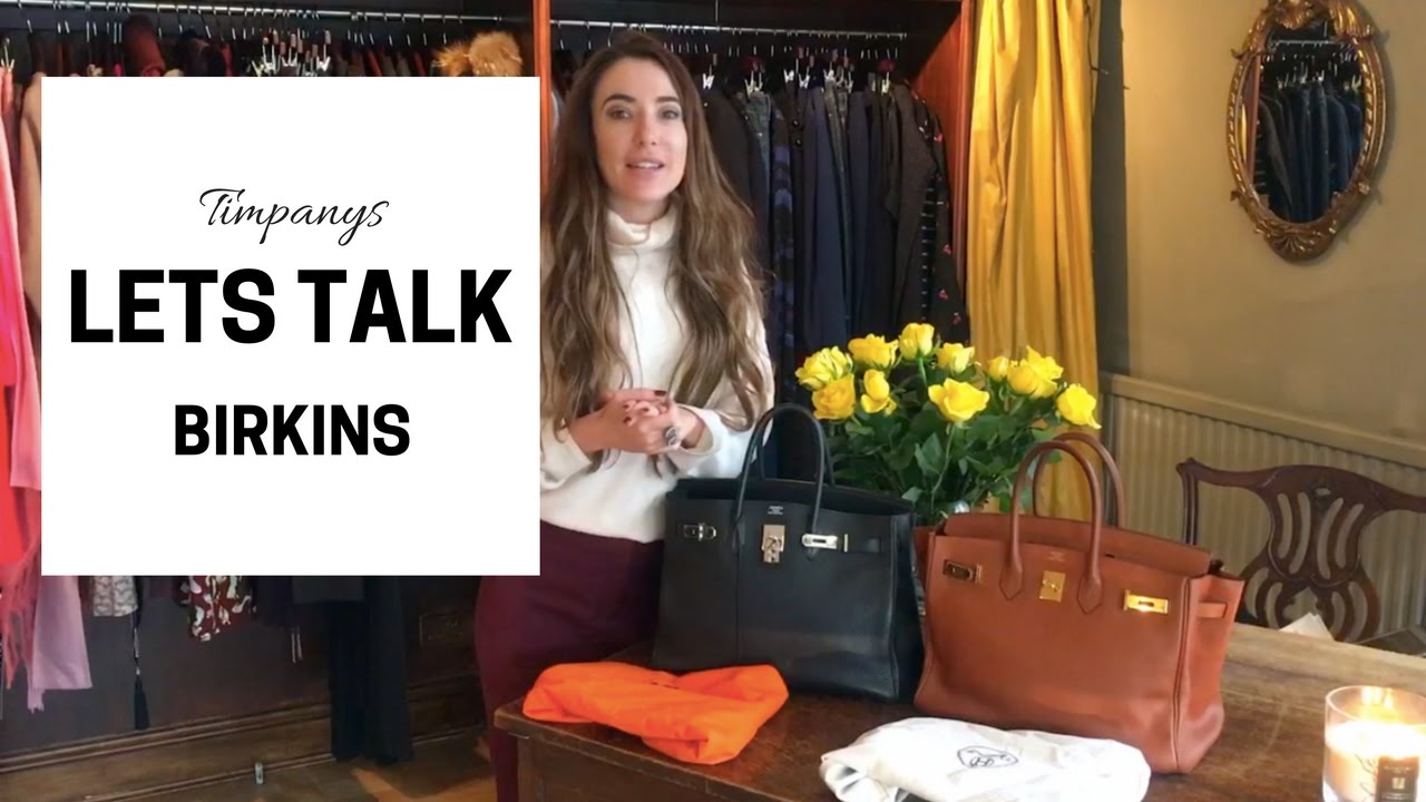 Designer Handbags 2016 Hermes Birkin a look inside!