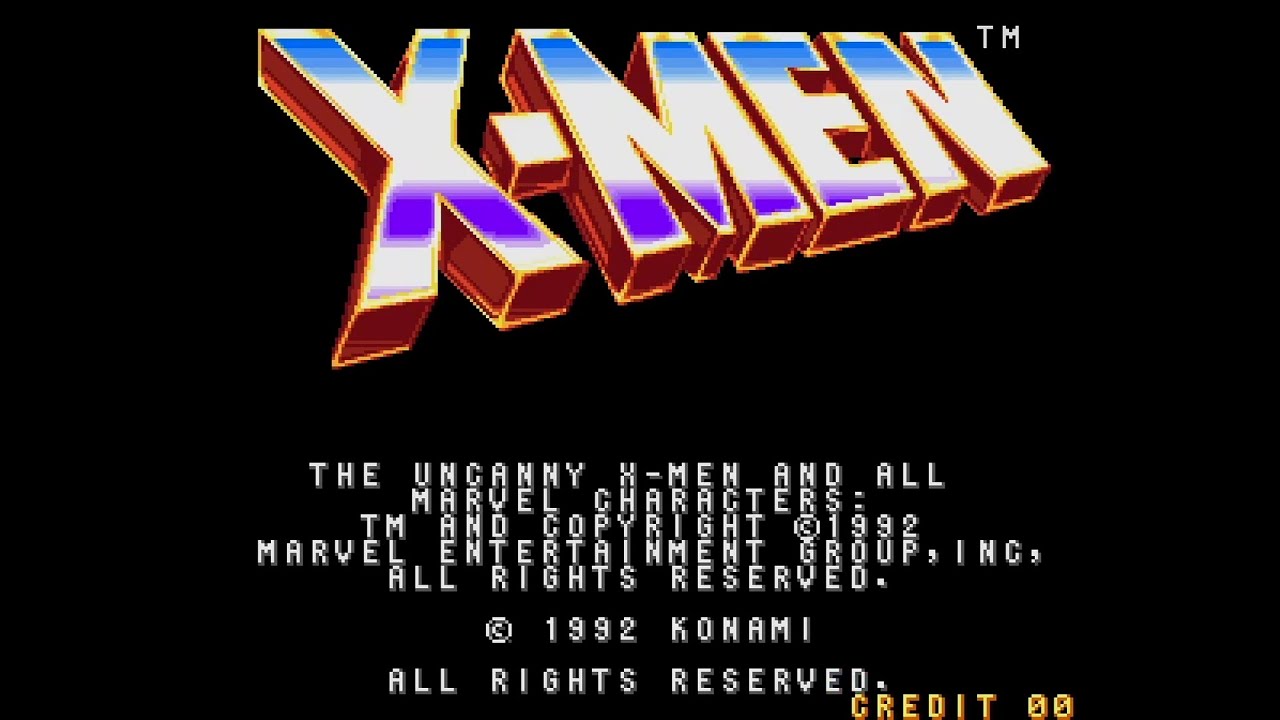 Arcade Longplay [993] X-Men (US)