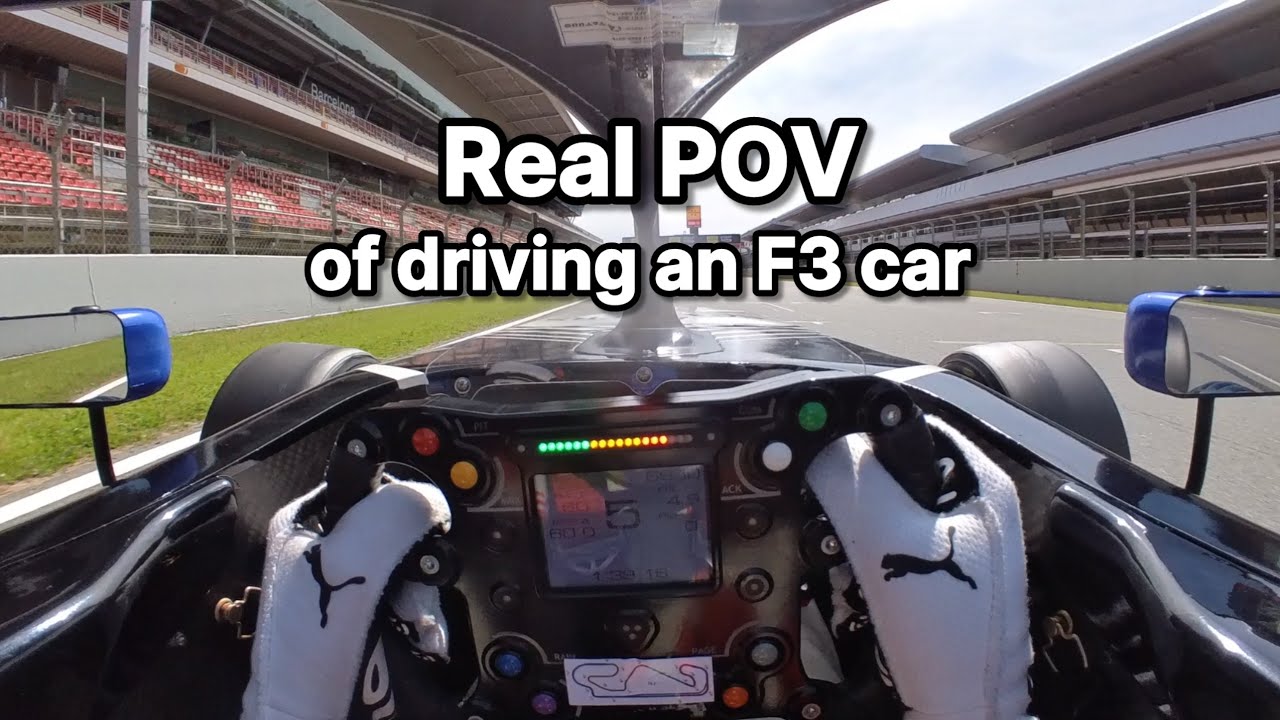 REAL POV: Driving an F3 Car around Barcelona