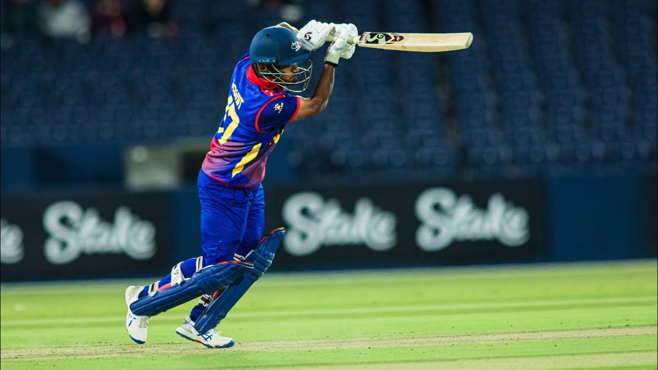Rohit Paudel Scored 49 Against @USACricket l Nepal vs USA T20 Match #nepalicricket #nepalvsusa