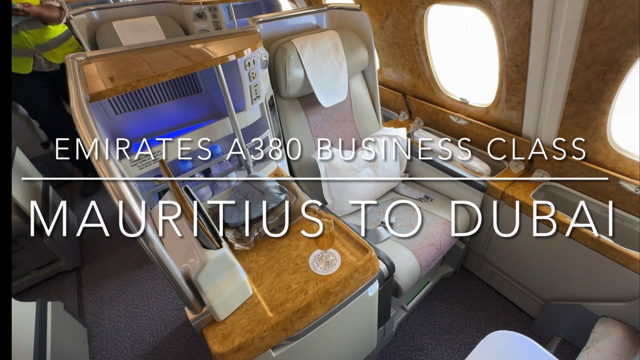 Flight Report, Business Class Emirates A380-800, Mauritius - Dubai 🇲🇺🇦🇪