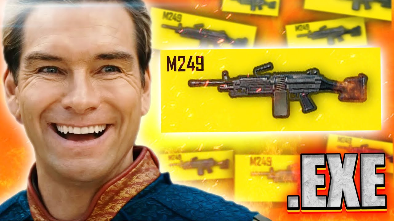 CRAZY M249 SQUAD.EXE in PUBG Mobile