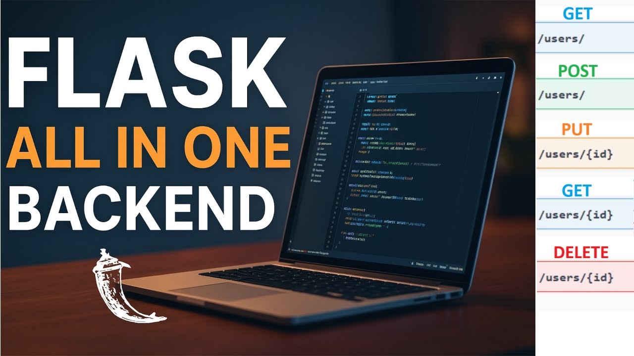 The Ultimate FLASK Backend Course &mdash; Everything You Need in One Place🔥