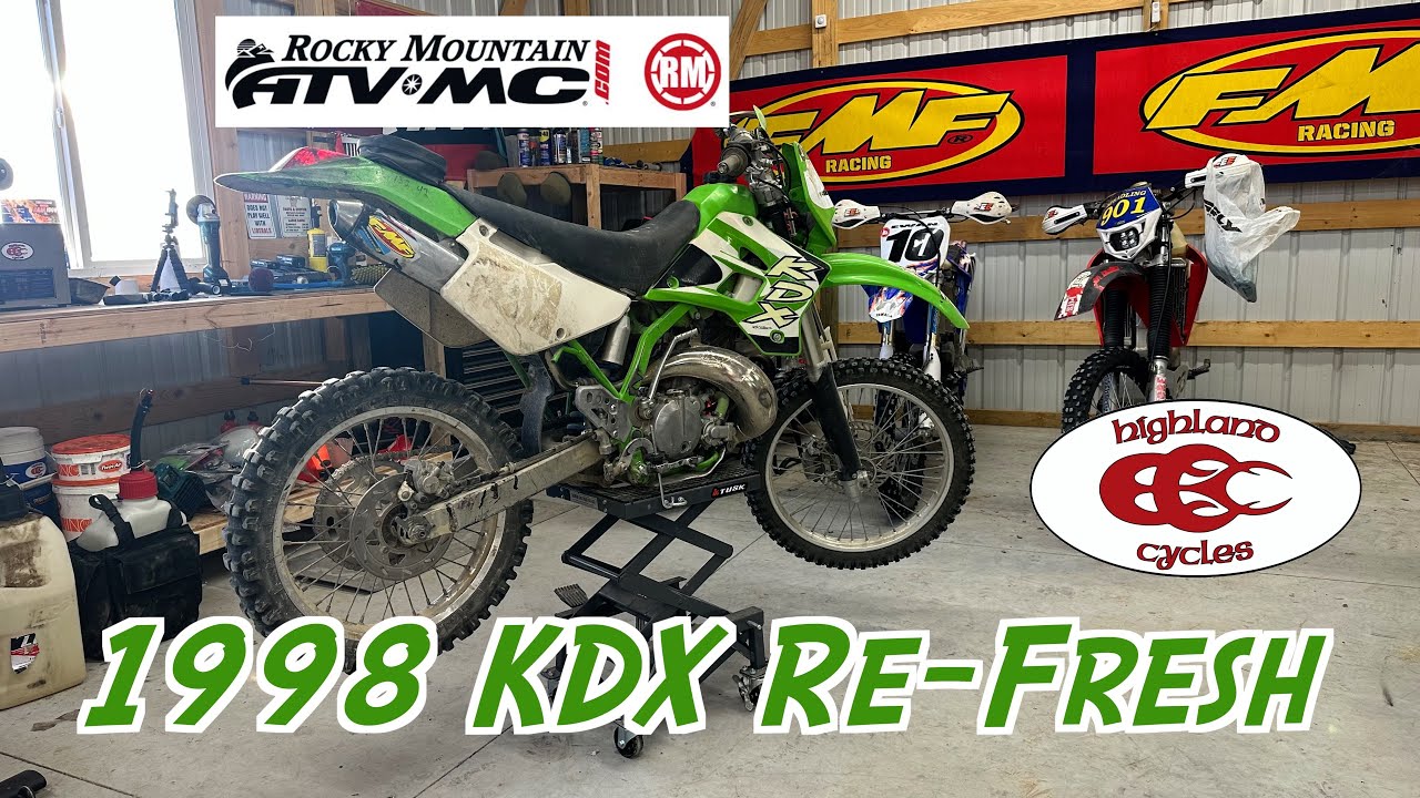 Kawasaki KDX200 Refresh | Making the KDX Great Again | Racing A KDX200| Highland Cycles