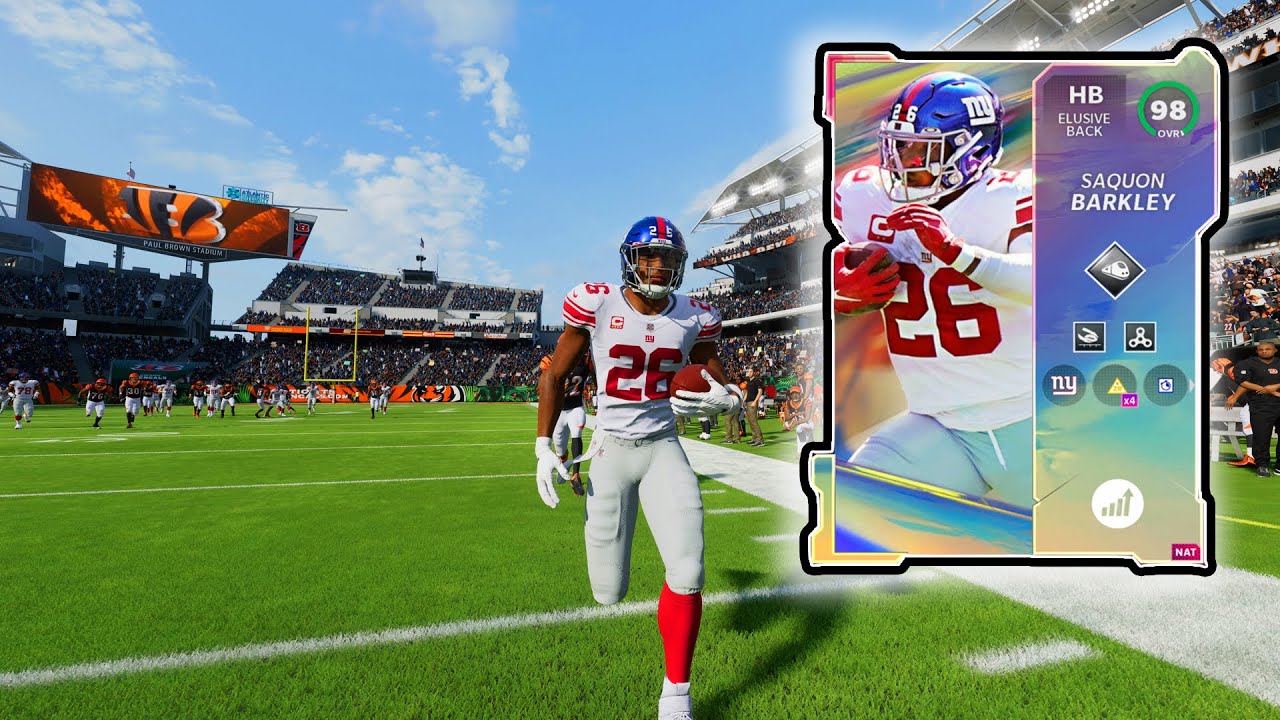 99 Saquon Barkley Is UNTOUCHABLE in Madden 21! MUT 21 99 Overall Saquon Barkley!
