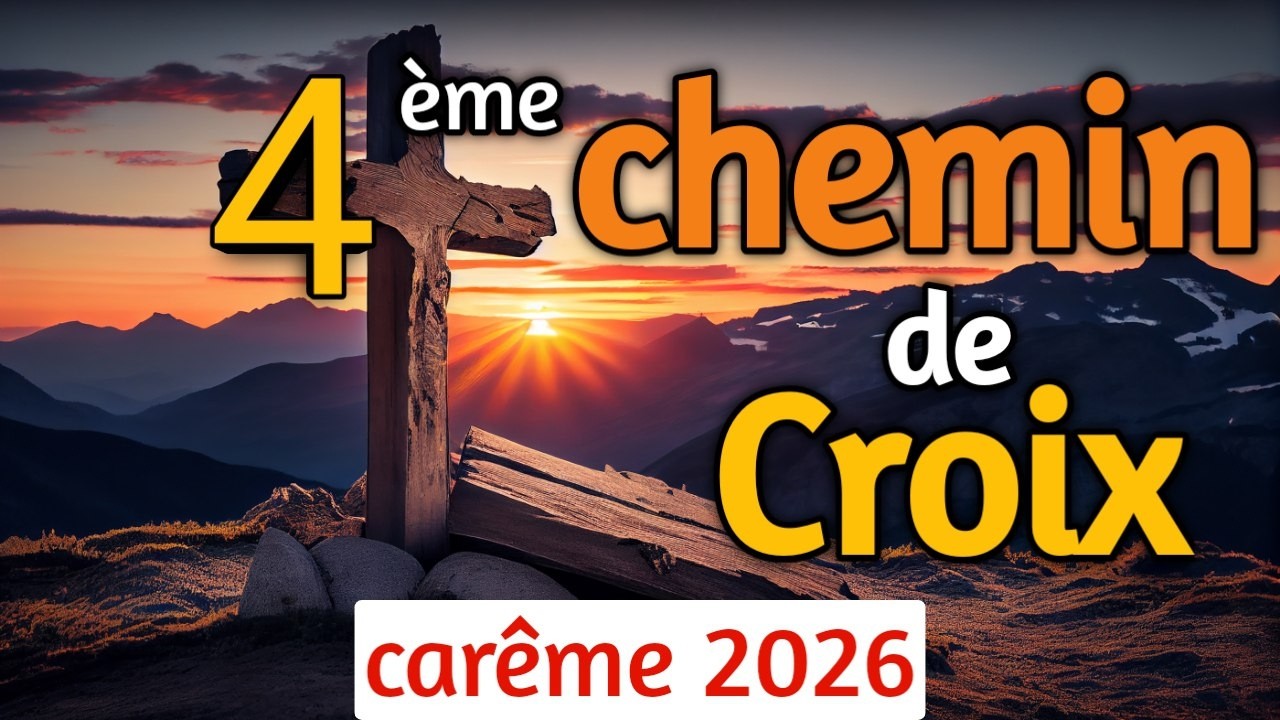 4ᵉ Vendredi du Carême 2026 🙏 Chemin de Croix – Jésus a Donné Sa Vie pour Toi
