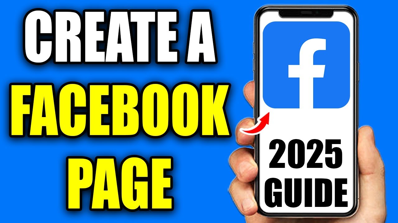 How To Create A Facebook Page - 2025