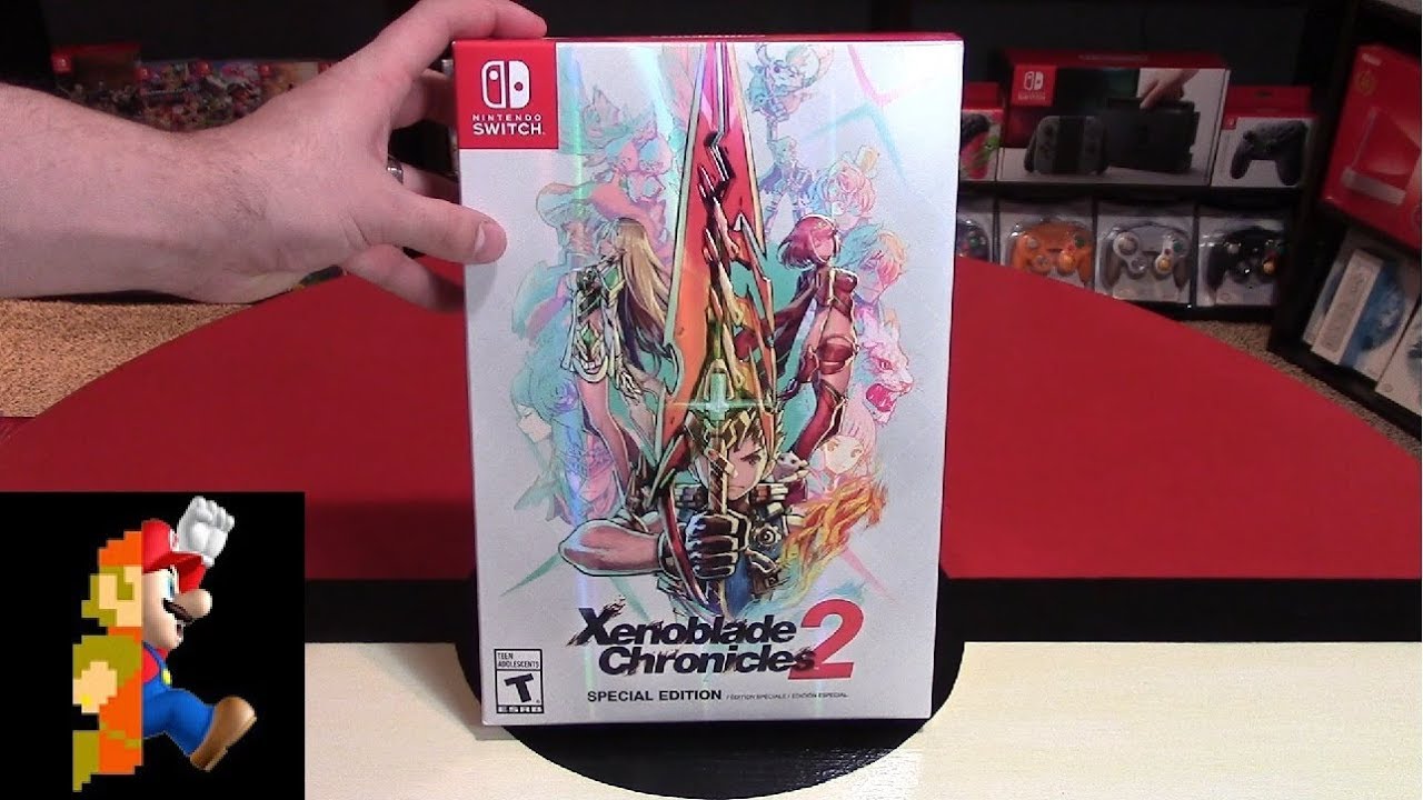 Распаковка специального издания Xenoblade Chronicles 2 | Nintendo Collecting