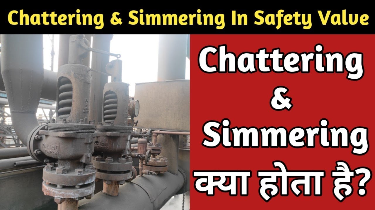 Chattering and Simmering | What is Chattering and simmering in safety valve? | BOE Interview |