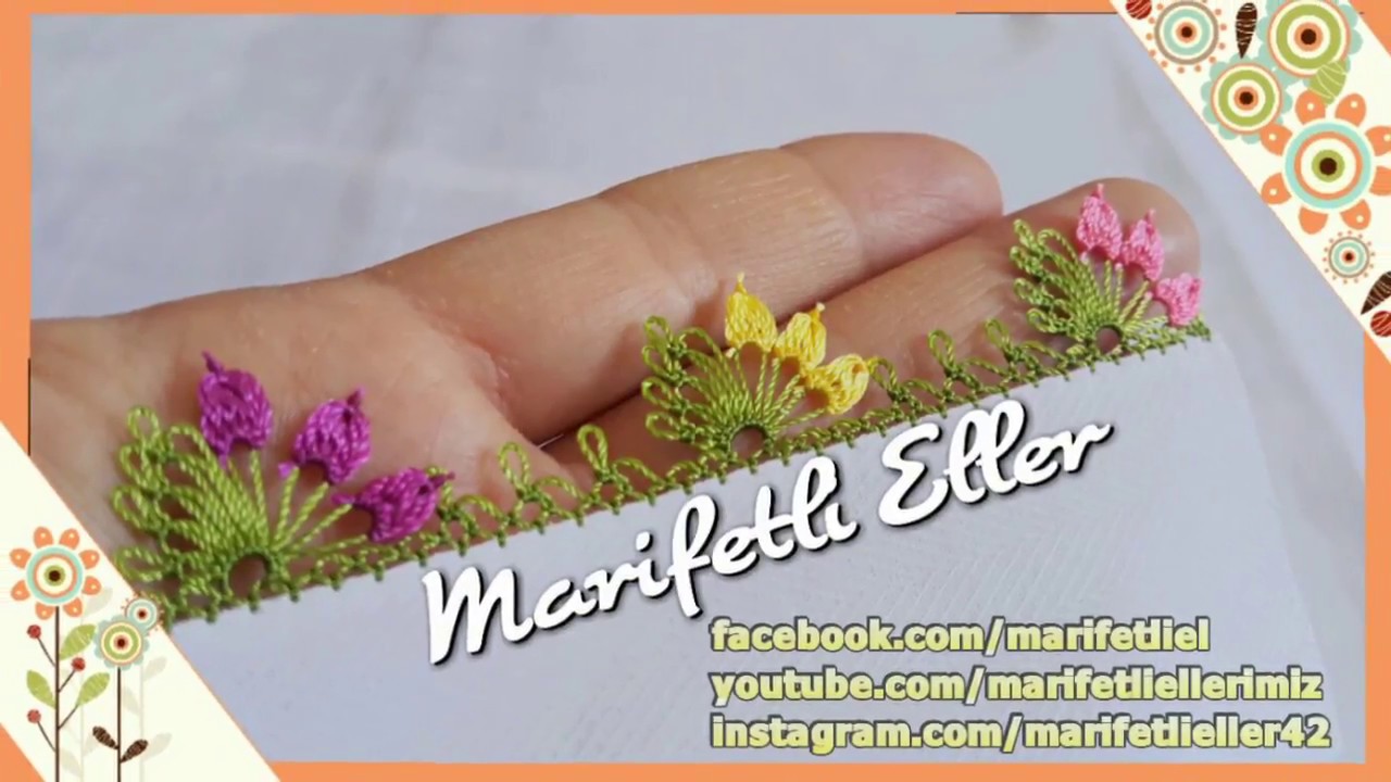 İğne Oyası Modeli Anlatımlı Yapılışı | 134. Model