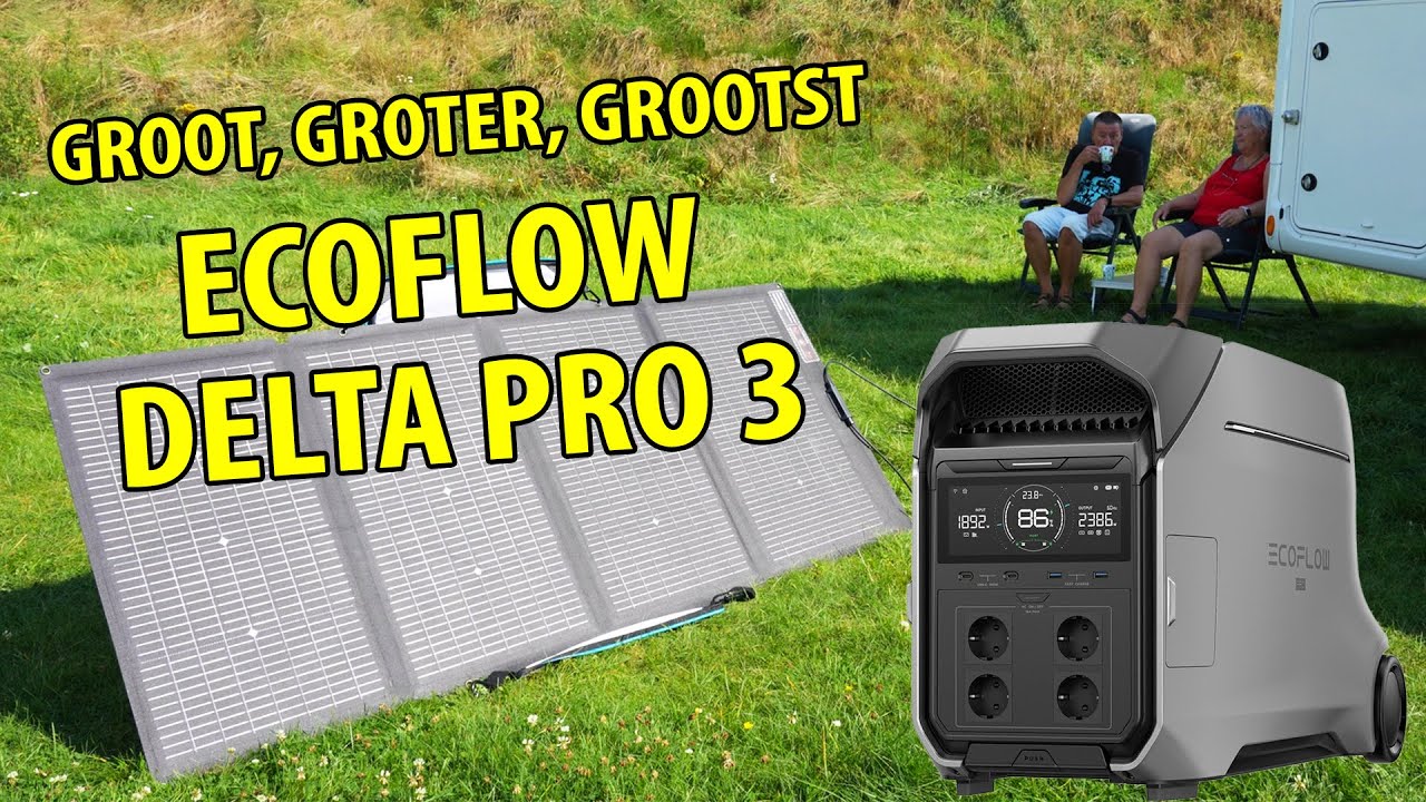 #449 GROOT, GROTER, GROOTST | ECOFLOW DELTA PRO 3 | Portable Power Station | #ad