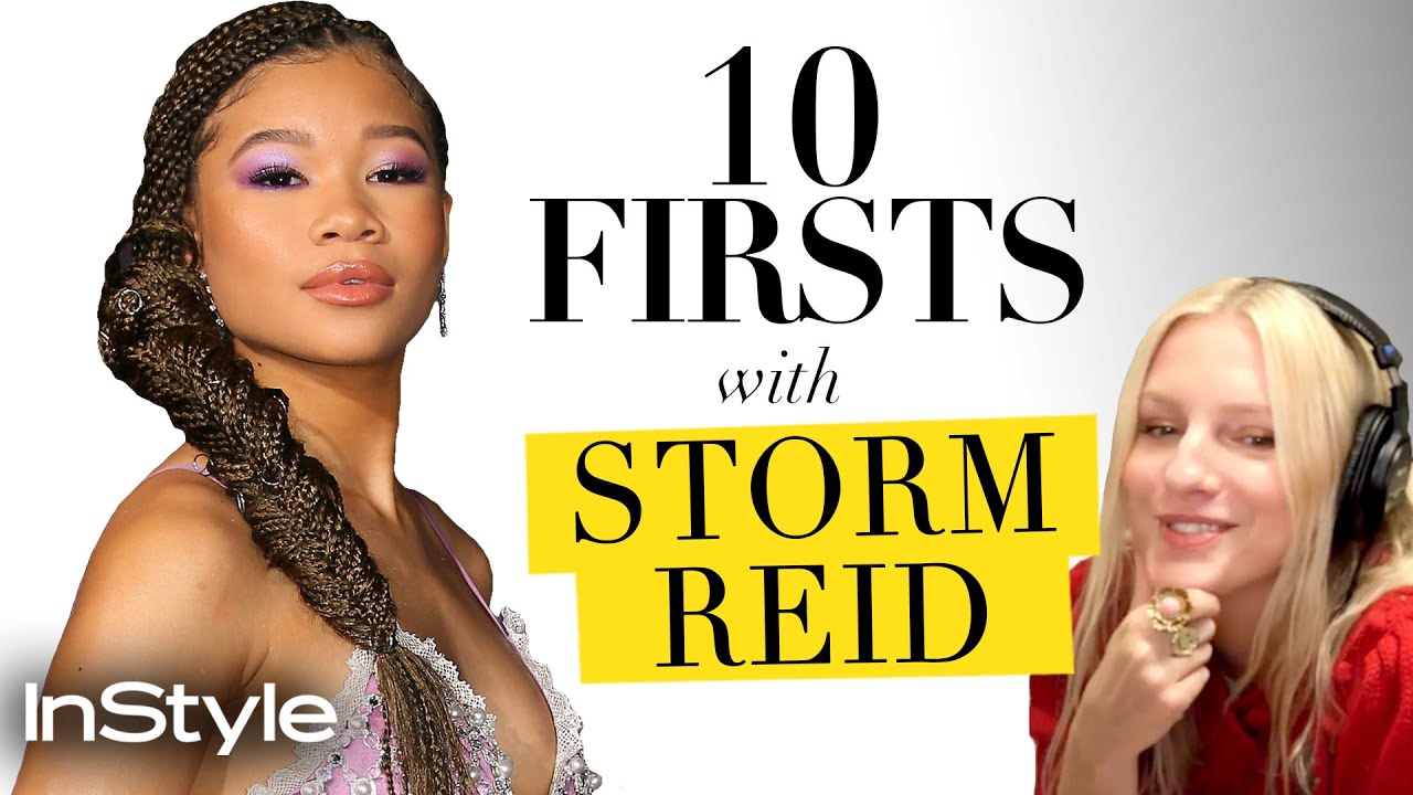 Storm Reid Talks First Dates & Hello Kitty Fashion Splurge | 10 Firsts | Instyle