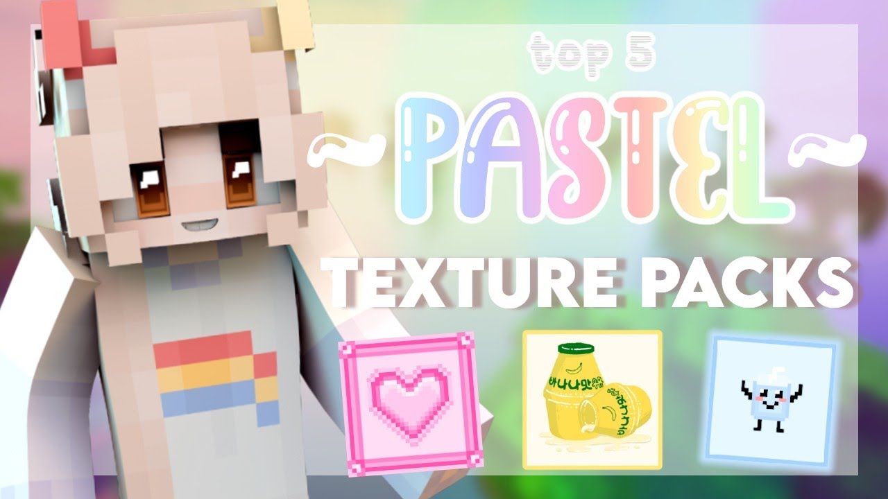 Top 5 BEST Pastel Texture Pack for 1.8.9 (Minecraft)