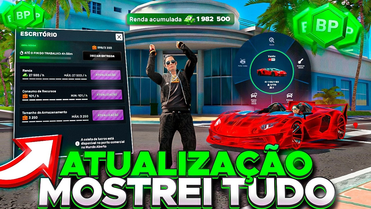 CHEGOU ATUALIZAÇÃO COM NEGÓCIOS CARRO EVOLUTIVO NO FLEX CITY