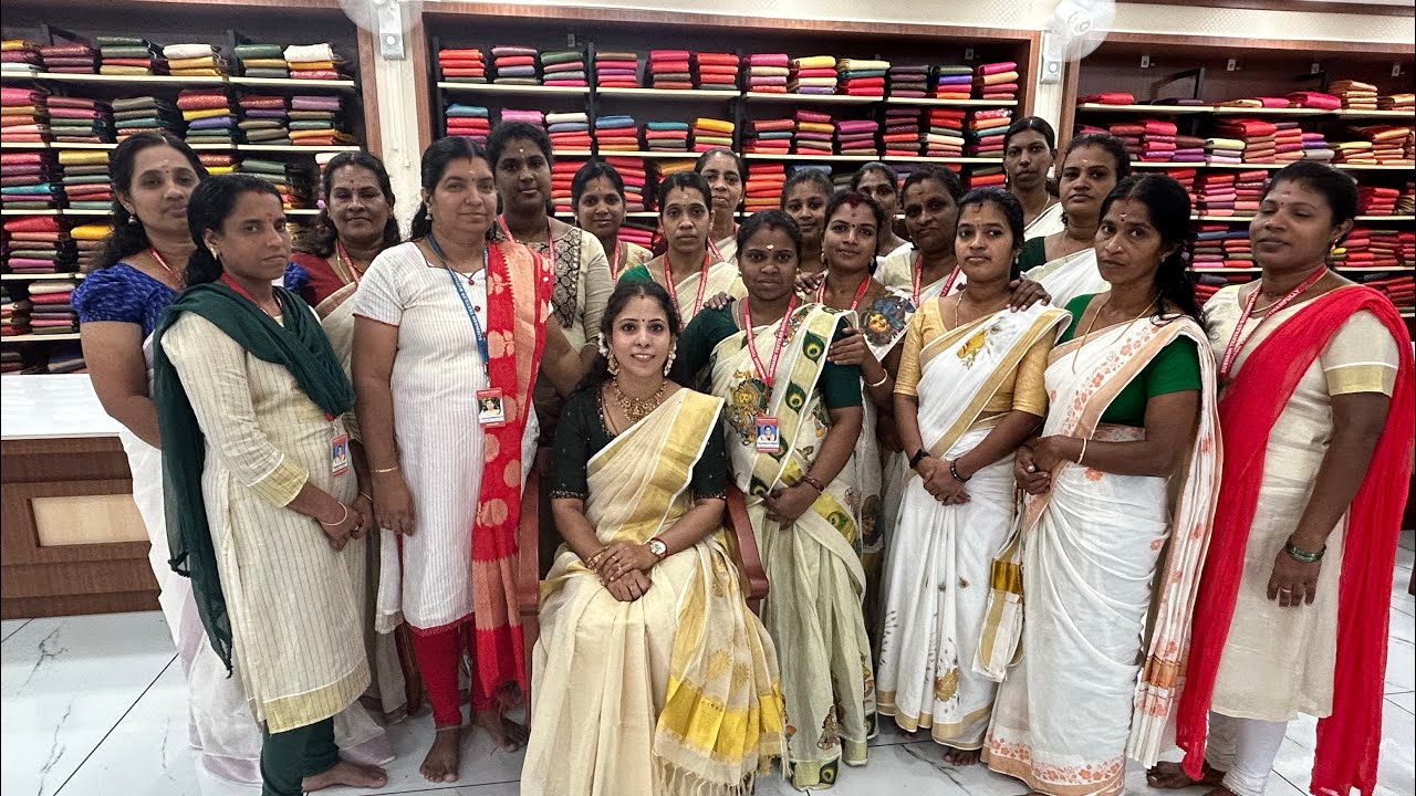 Heartfelt moments with our Subhash Textiles staffs ✅✨😍 