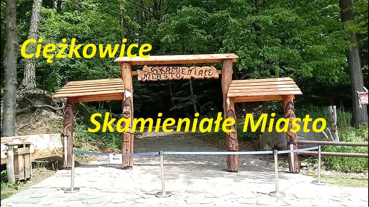 Ciężkowice, Park krajobrazowy Skamieniałe miasteczko
