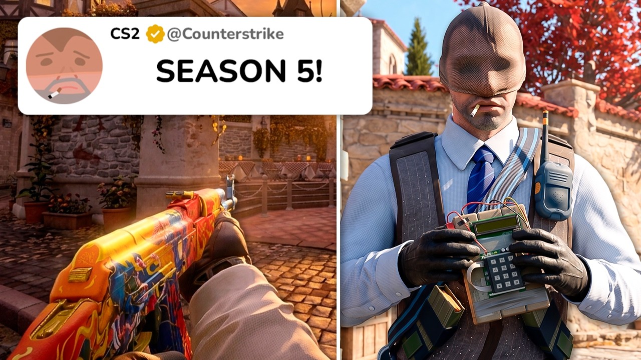 5-й сезон CS2 УЖЕ ЗДЕСЬ &mdash; Valve ПЕРЕРАБОТАЛИ C4 + новый Armory Pass и 5 новых карт