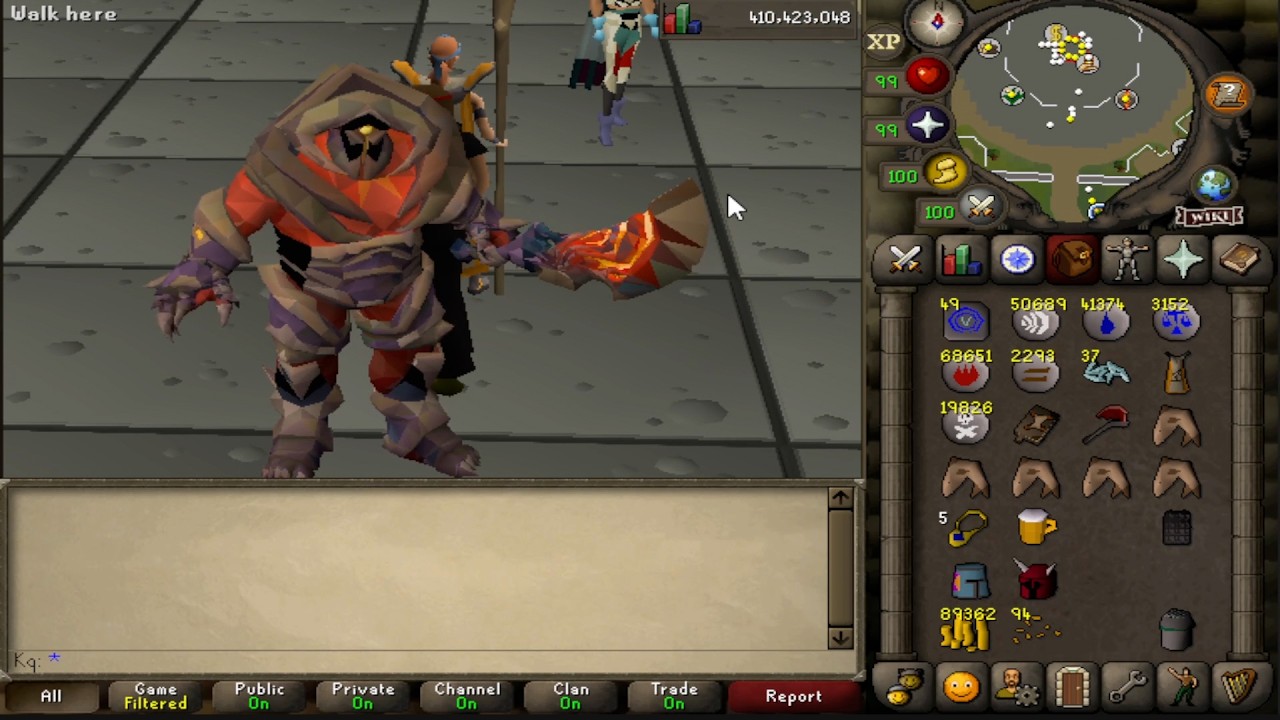 Импорт NPC из RS3 в OSRS...