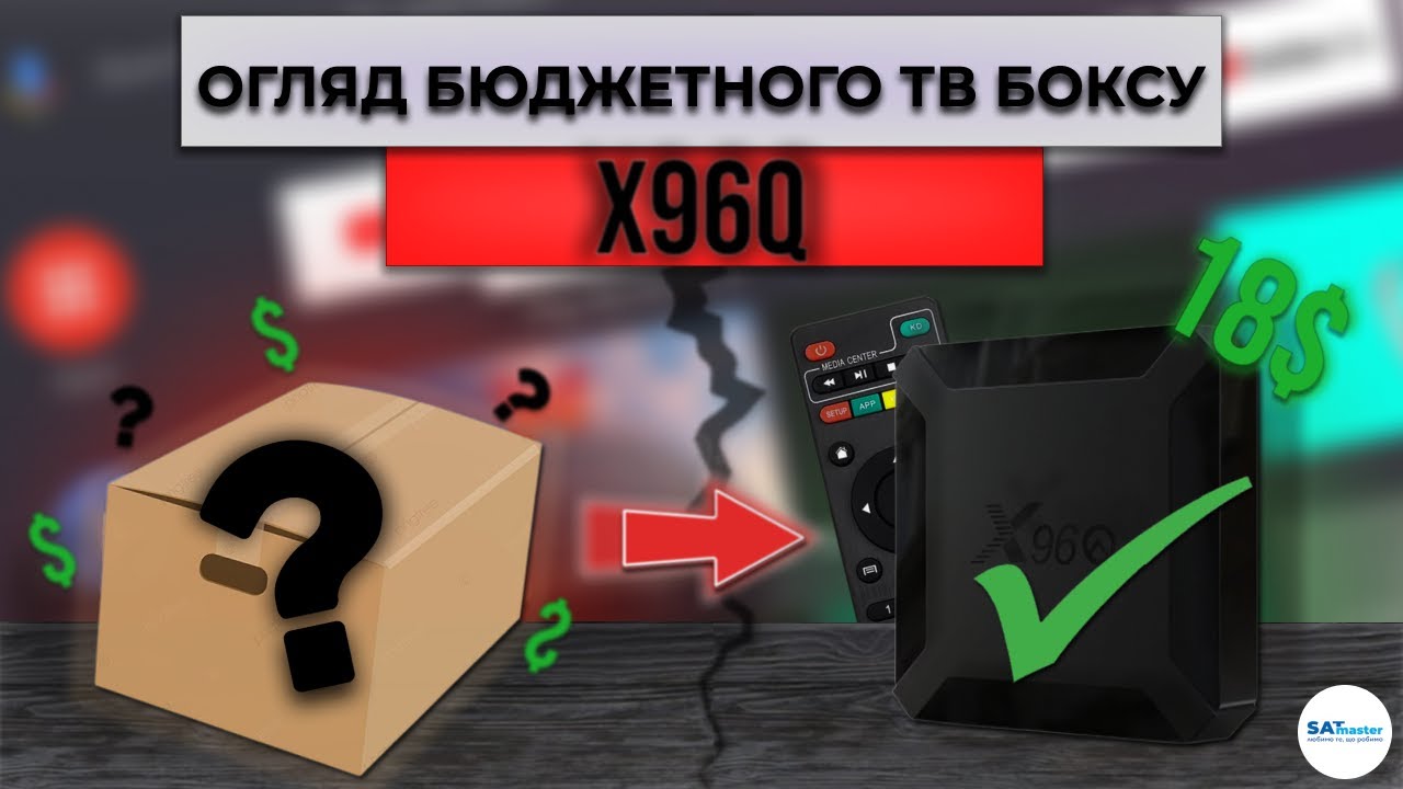 Х96Q iR сама популярна приставка в топ комплектації