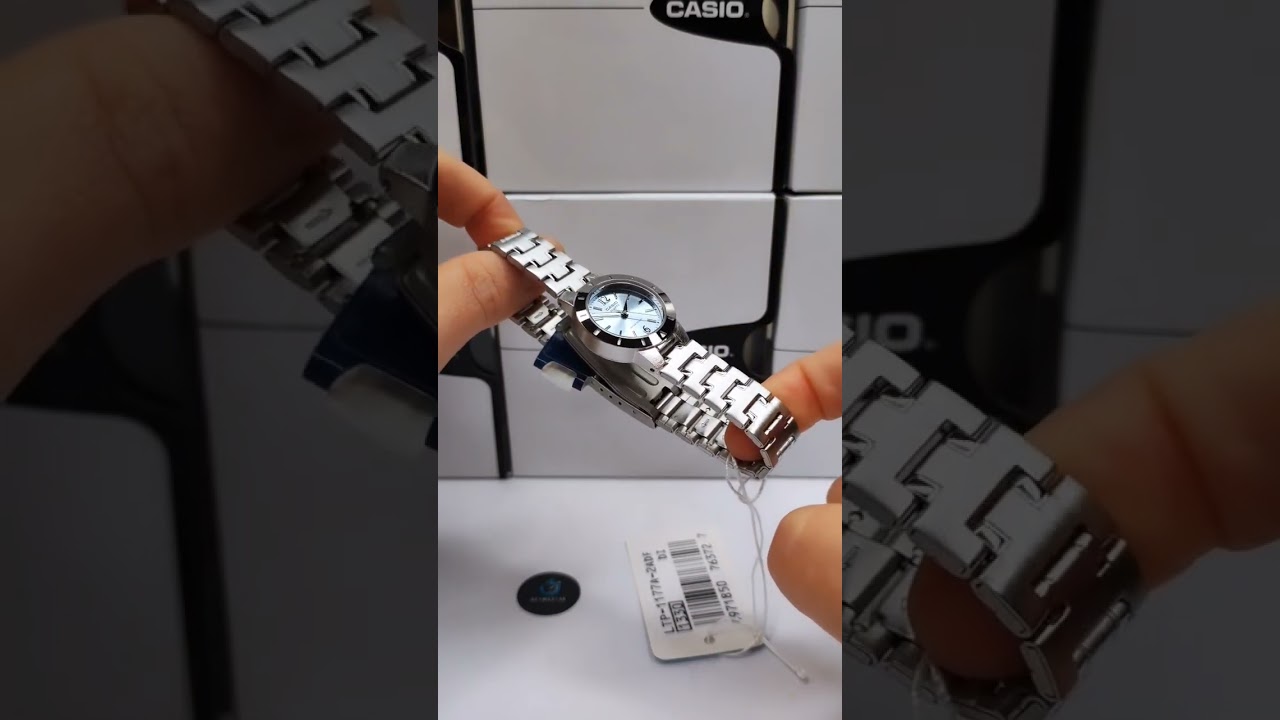 Reloj Casio Original DamaLTP-1177A-2A en acero inoxidable#chile🇨🇱 #Casio #casiooriginal #santiago