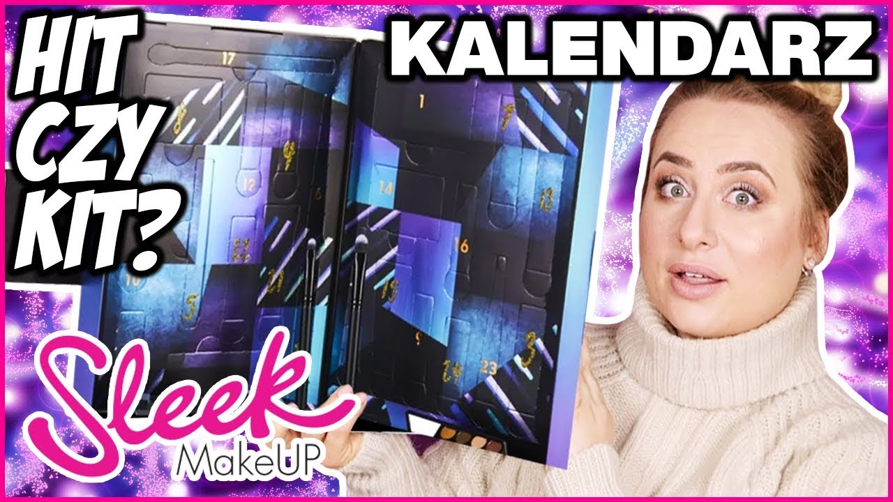 Otwieram KALENDARZ Sleek 😱